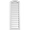 Ekena Millwork Arch Top Surface Mount PVC Gable Vent: Functional, w/ 2"W x 2"P Brickmould Sill Frame, 14"W x 40"H GVPAR14X4003SF - alternate 1
